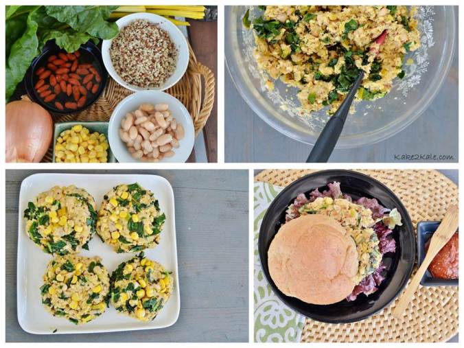 Quinoa Burger 2 Kale2Kale