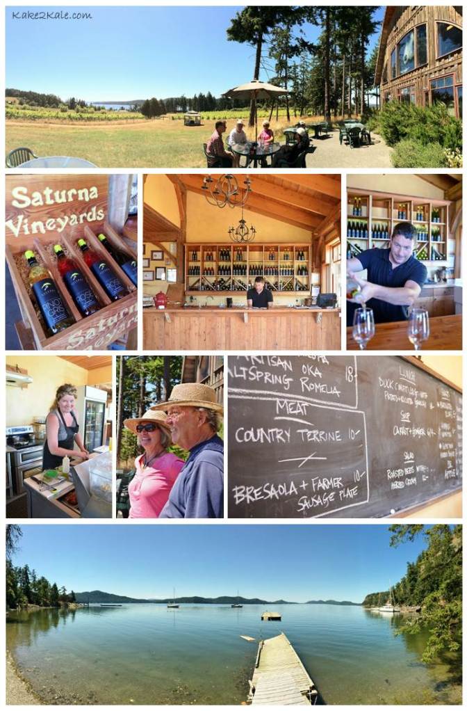 Saturna Winery kake2kale