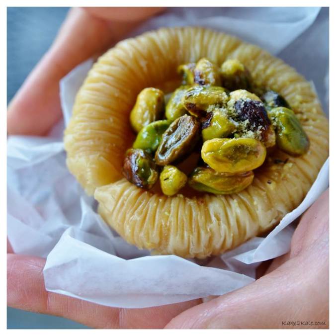 SoMa Bird's Nest Baghlawa kake2kale