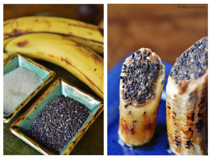 Black Sesame Banana 1 Kake2Kale