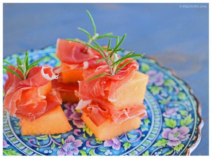Proscuitto and melon kake2kale