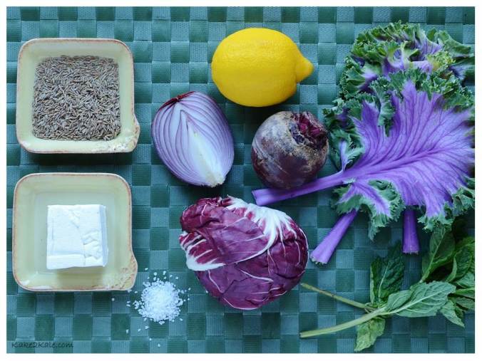 Roasted Beets and Kale Salad Kake2Kale.com