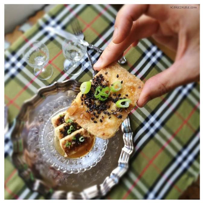 Black Sesame Tofu Kake2Kale.com