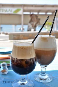 Kake2Kale - Sailing Greece - Greek style coffee frappe