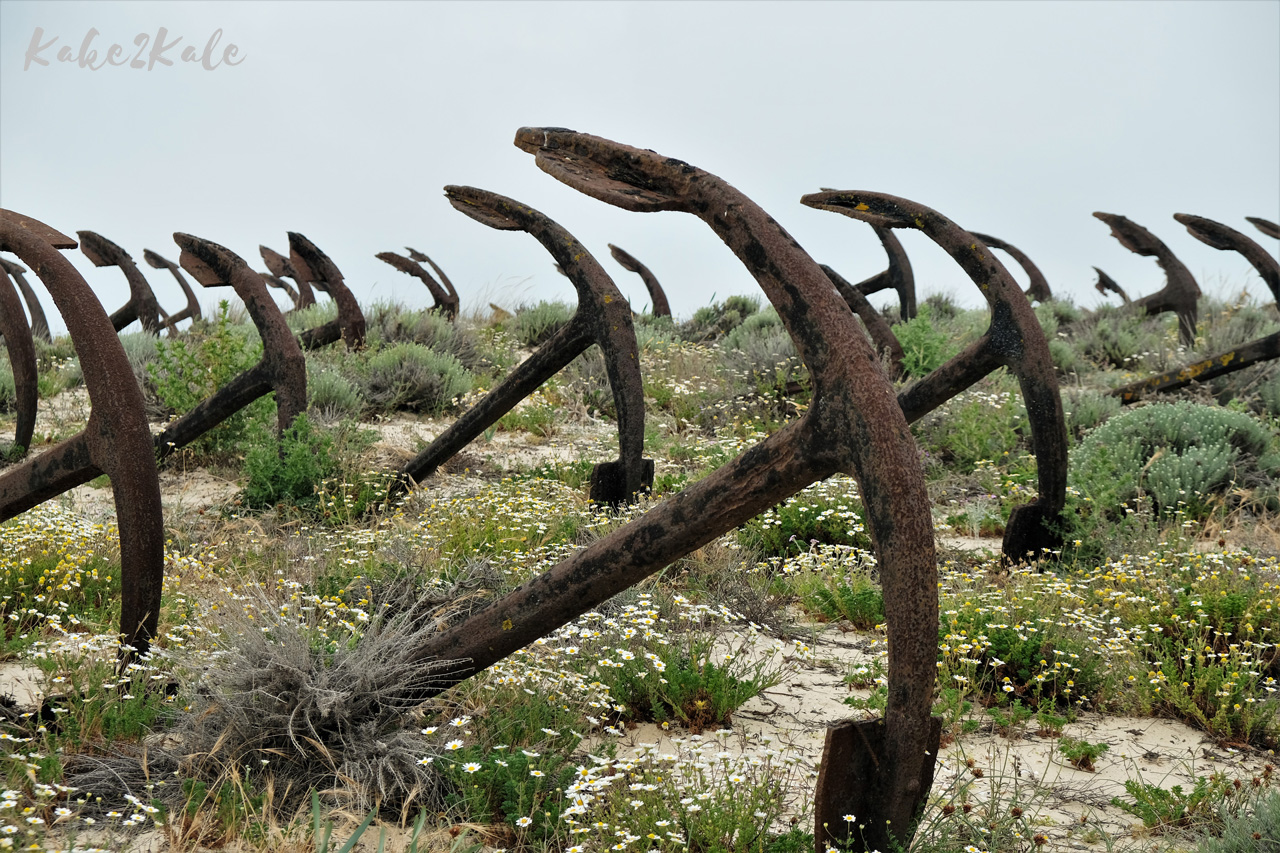 Kake2Kale Wild Coast Portugal - Anchor Cemetery (Praia do Barril)