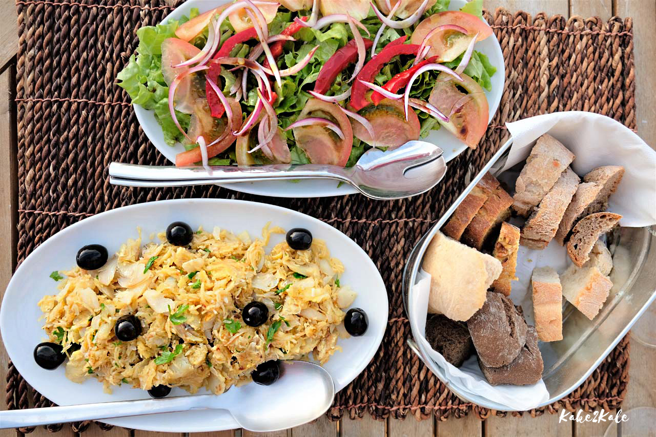 Kake2Kale Wild Coast Portugal - Bacalhau à Brás (Salt Cod, Eggs and Potatoes)