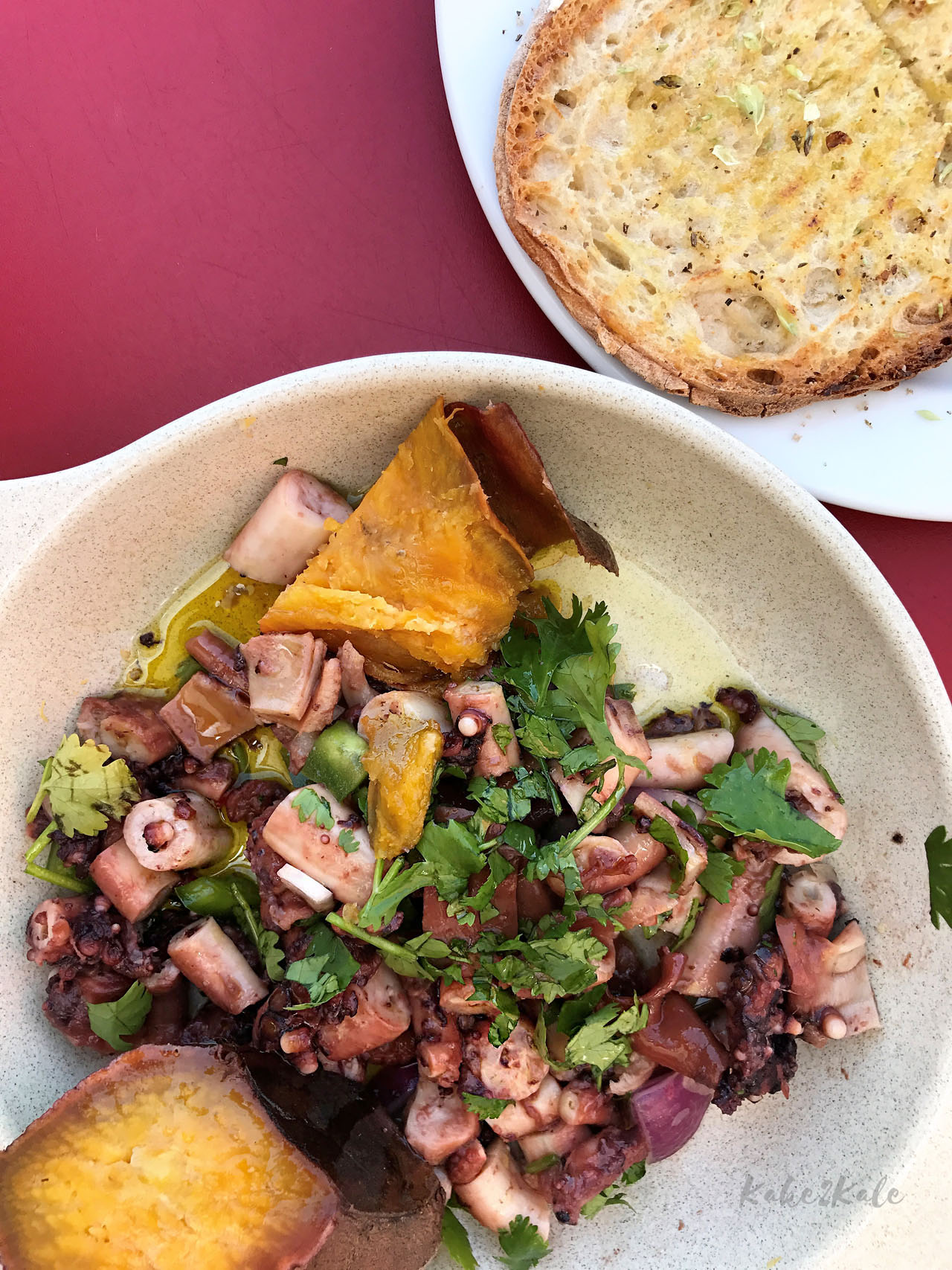 Kake2Kale Wild Coast Portugal - Octopus Salad